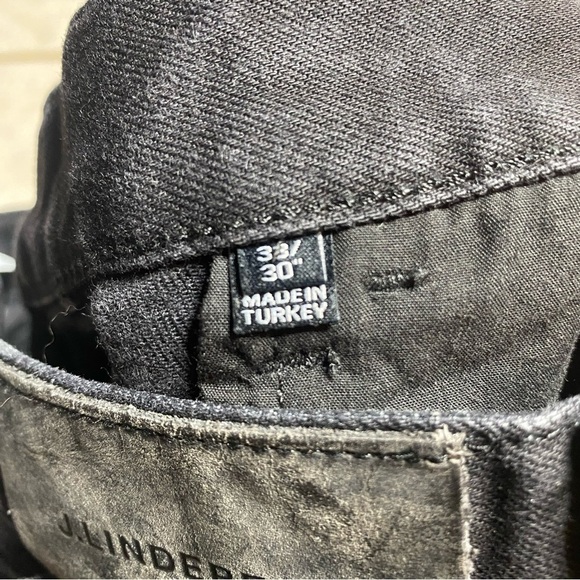 J. Lindeberg Black Tom Straight Leg Jeans 33x30 - Picture 4 of 6